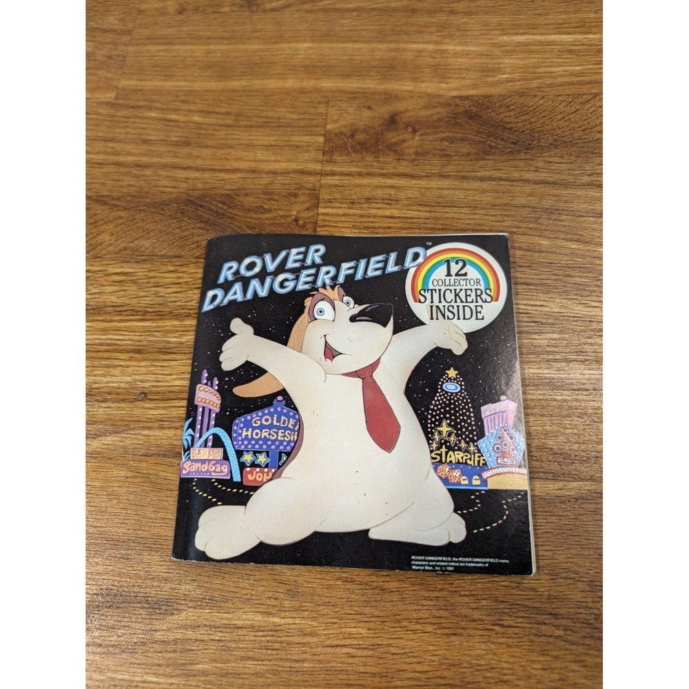 Rover Dangerfield 1991 Book With Stickers Complete
